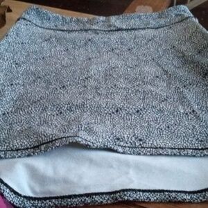 Women's high to low mini skirt